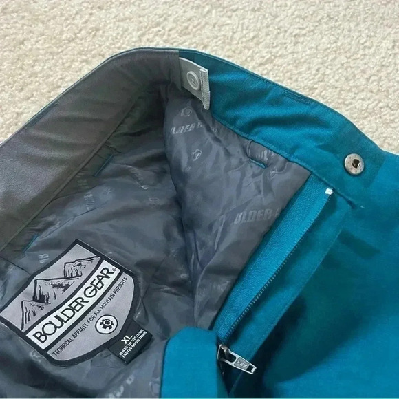 BOULDER GEAR Youth Girls Ravish Ski Snow Pant Turquoise 8915R Size XL 14/15 W SM - Picture 6 of 16